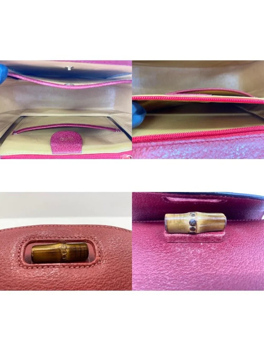 Gucci Handbag 2-Way Bamboo
